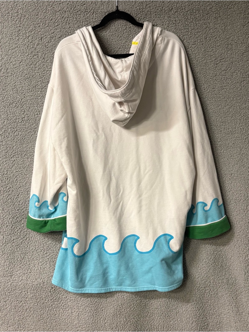 3675 Celandine Catching Waves Poncho XL - Picture 3 of 8
